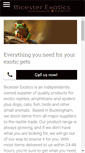 Mobile Screenshot of bicesterexotics.com